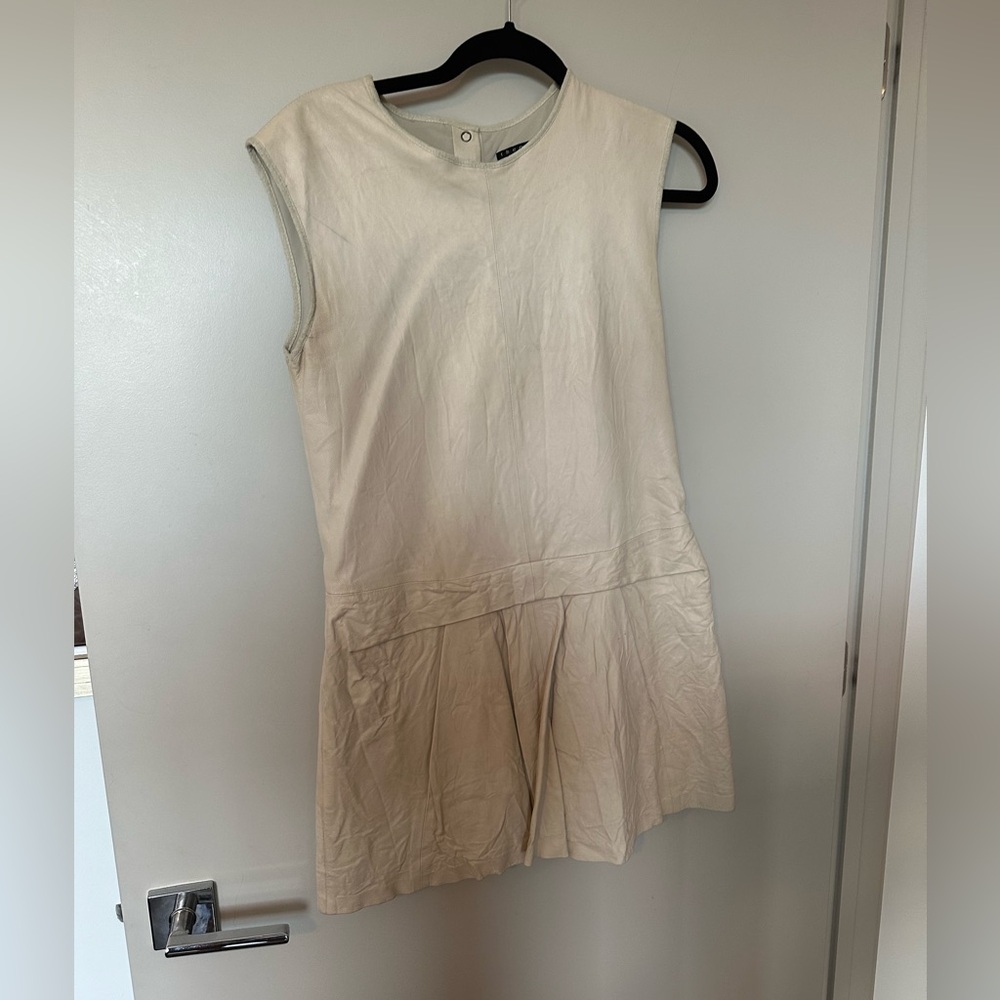 Theory leather dress size 0